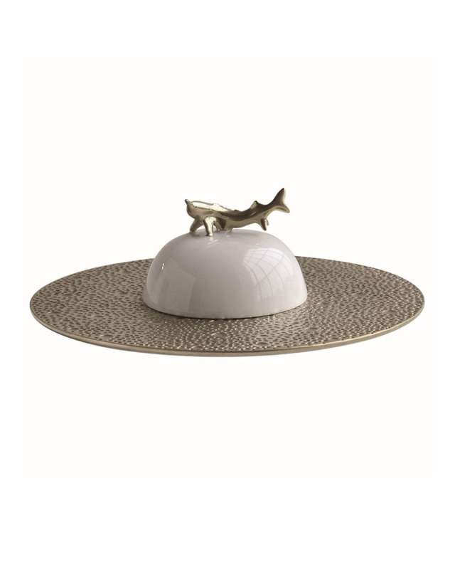 Ecume Platinum Caviar Set, Large